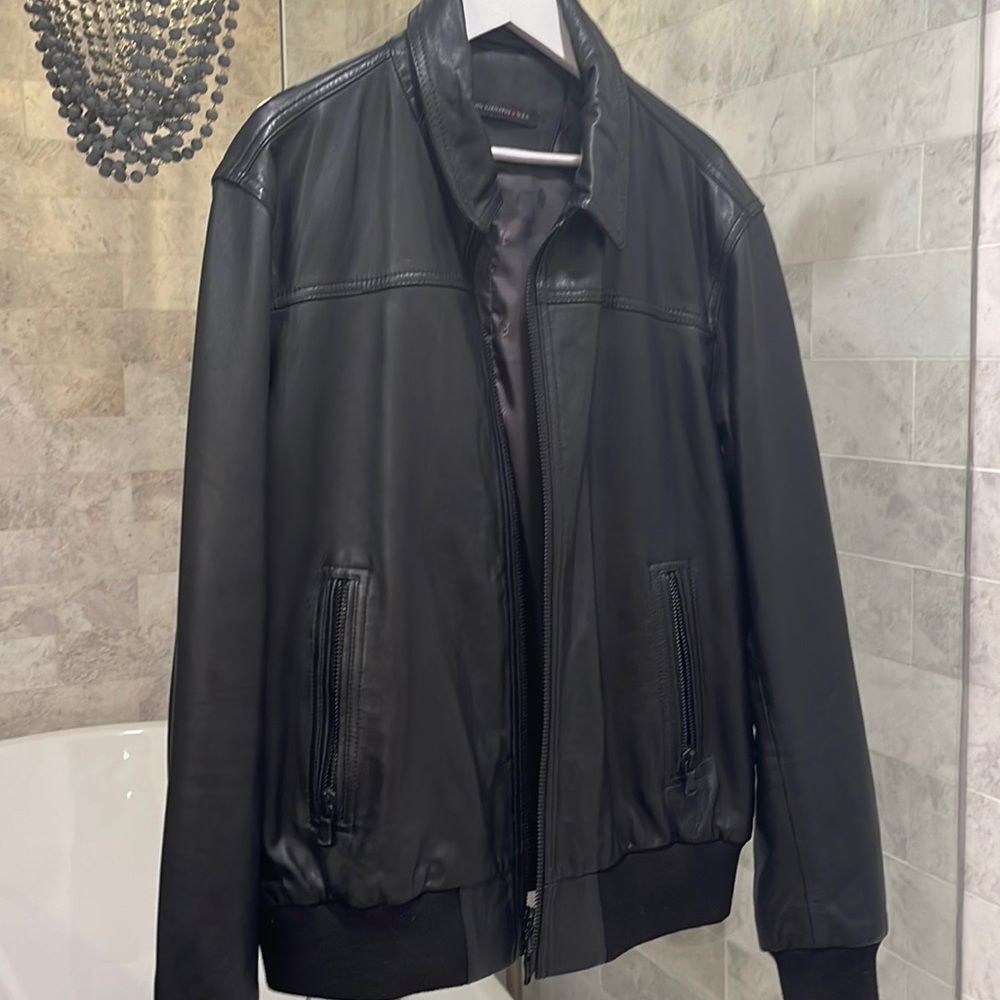 John Varvatos Nailhead Biker jacket (Leather)